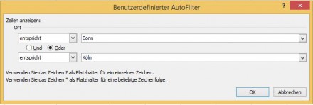 BenutzerdefinierterAutofilter